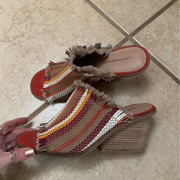 Lucky Brand Shoes - Lucky Brand Wedges size 8.5